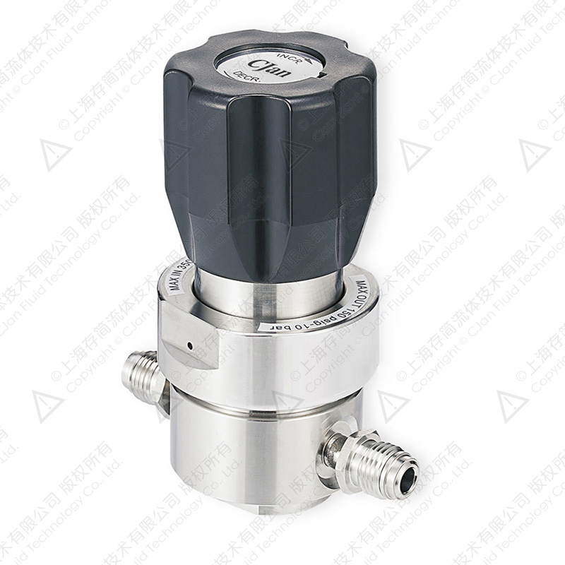 Ultra pure medium and low flow single stage pressure reducing valve - PRLI